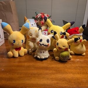 Lot of 6 Pikachu Pokemon